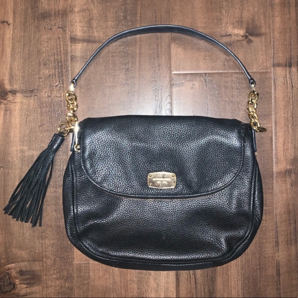 Michael Kors Bedford Tassel Flap Hobo Bag